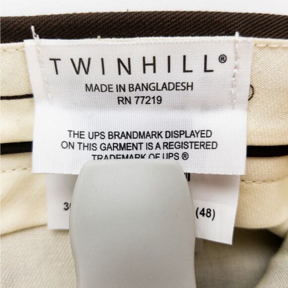 Twinhill Pants Men's 48x35 Workwear UPS Uniform Trousers Brown - Picture 3 of 12